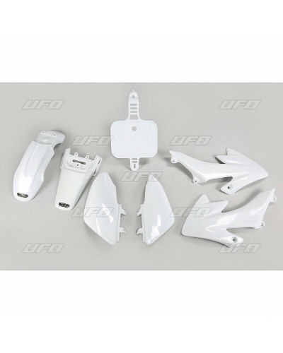 Kit Plastique Moto UFO Kit plastiques UFO blanc Honda CRF50F