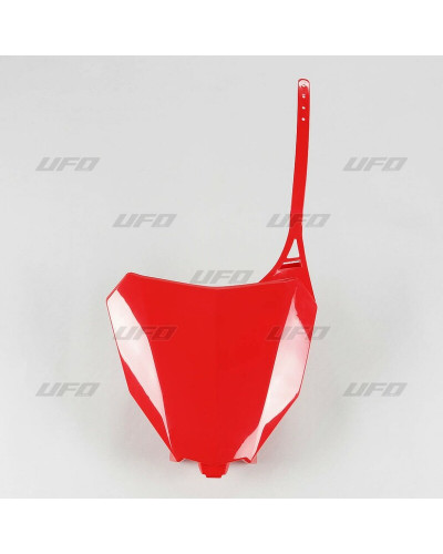 Plaque Course Moto UFO Plaque numéro frontale UFO rouge Honda CRF450R/RX