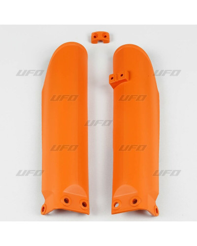 Protège Fourche Moto UFO Protections de fourche UFO orange KTM SX85