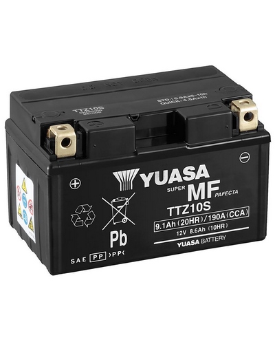 Batterie Moto YUASA BAT YUASA TTZ10S-BS