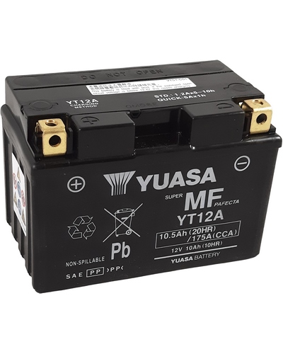 Batterie Moto YUASA Batterie YT12A