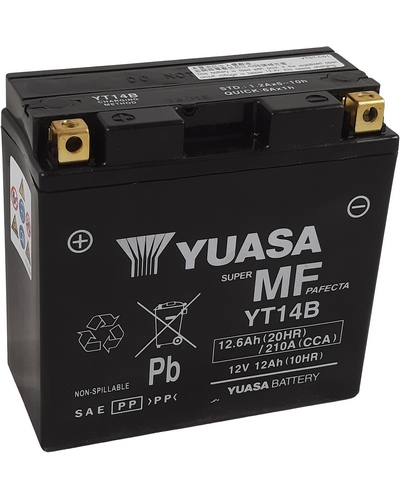 Batterie Moto YUASA Batterie YT14B