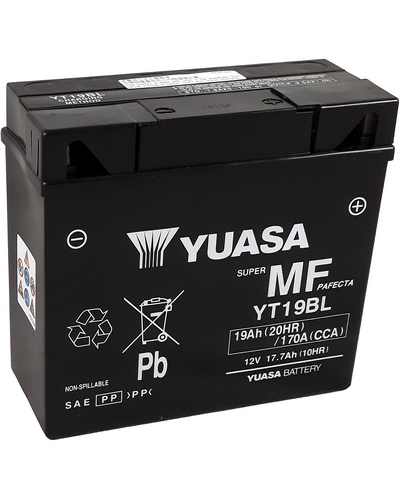Batterie Moto YUASA Batterie YT19BL