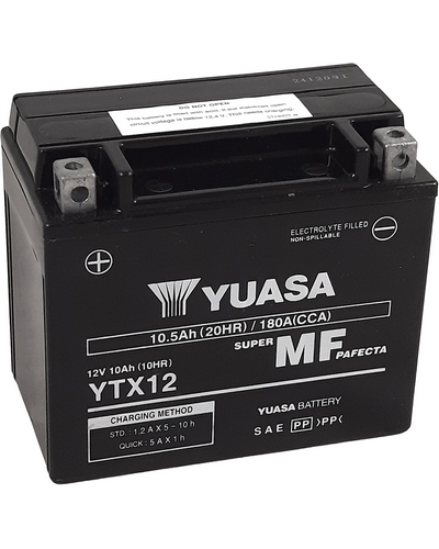Batterie Moto YUASA Batterie YTX12
