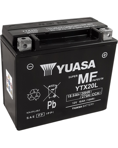 Batterie Moto YUASA Batterie YTX20L