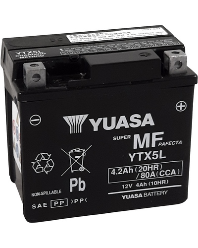 Batterie Moto YUASA Batterie YTX5L