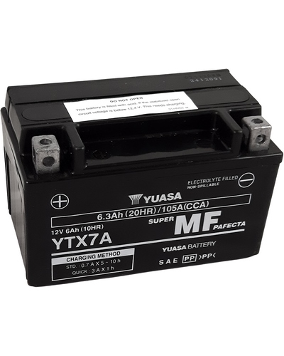 Batterie Moto YUASA Batterie YTX7A