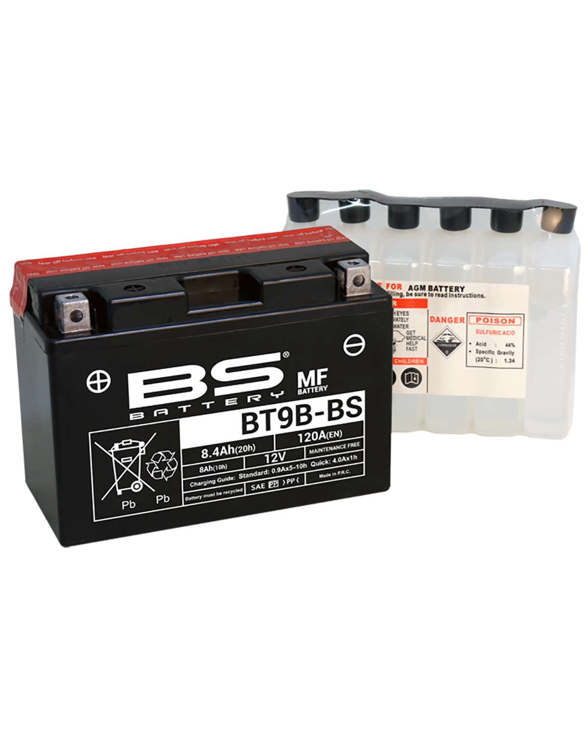 Batterie Moto Bs Battery Batterie Bs Bt B Bs Pack Acide Inclus Satisfait Ou Rembours Cardy Fr