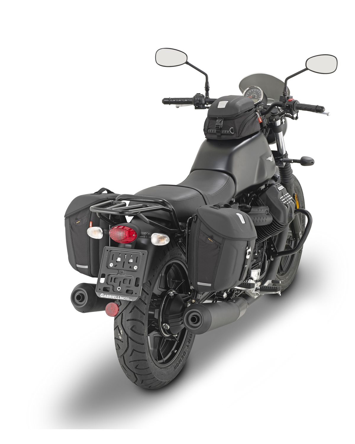 Moto guzzi- Sacoche de réservoir d'essence - Moto Guzzi V7 & V7 II