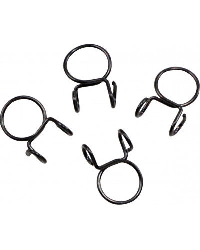 COLLIER DE SERRAGE ALL BALLS FUELSTAR 4PK CLAMPS BK