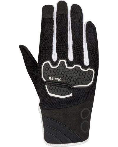 Gants Moto Été BERING été Breeze noir-blanc