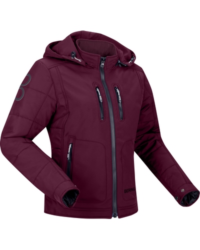 Blouson Textile Moto BERING Scoop lady bordeaux Blouson Textile Moto BERING Scoop lady bordeaux