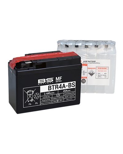 Batterie Moto BS BATTERY BS BTR4A-BS