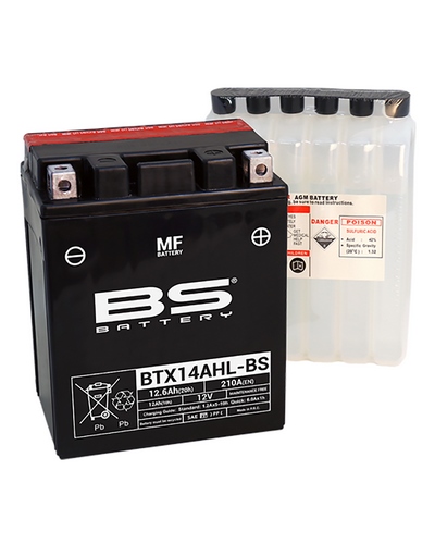 Batterie Moto BS BATTERY BS BTX14AHL-BS