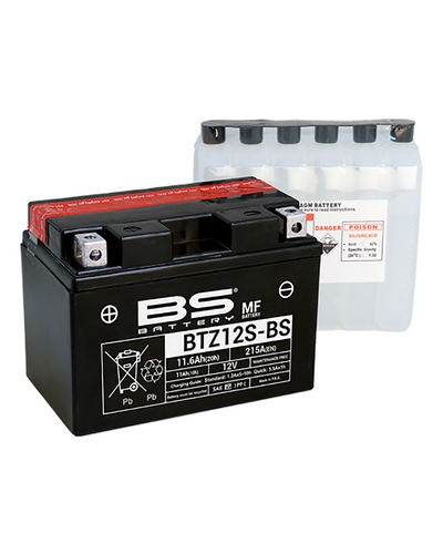 Batterie Moto BS BATTERY BS BTZ12S-BS