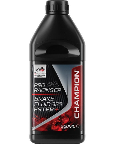 Liquide Frein Moto CHAMPION DOT4 - 320° PRORACING GP ESTER + 500ML