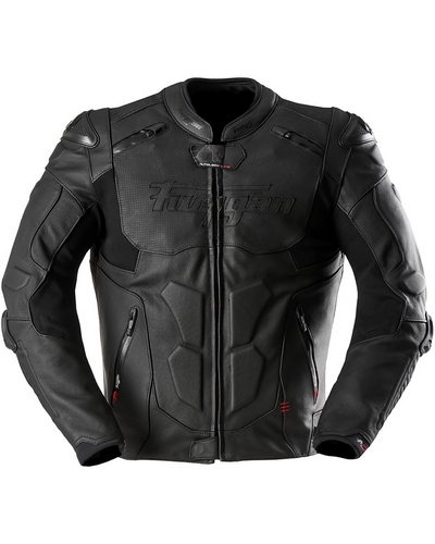 Blouson Cuir Moto FURYGAN Cuir Ghost Evo noir