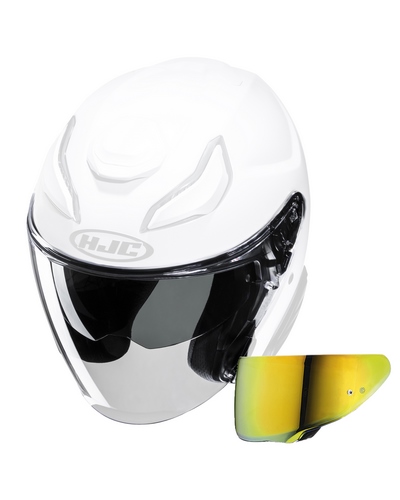 Écran Casque Moto HJC HJ-43 F-31/I-31 Iridium Or