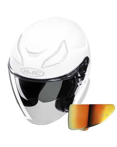 Écran Casque Moto HJC HJ-43 F-31/I-31 Iridium Rouge