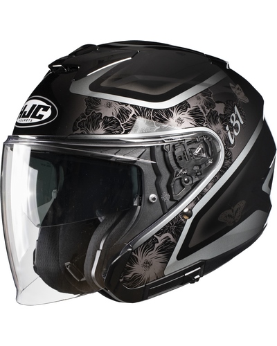 Casque Jet Moto HJC I-31 Iona noir-gris