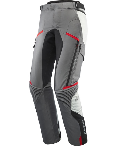 Pantalon Textile IXON Midgard gris-rouge