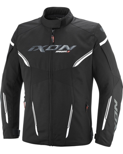 Blouson Textile Moto IXON Striker 2C lady noir-blanc Blouson Textile Moto IXON Striker 2C lady noir-blanc