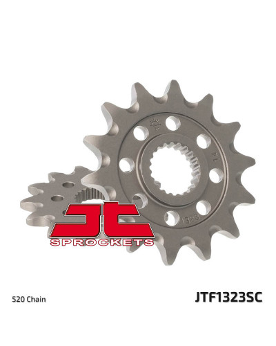 Pignon Moto JT SPROCKETS Pignon JT SPROCKETS 13 dents acier anti-boue pas 520 type 1323