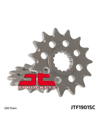 Pignon Moto JT SPROCKETS Pignon JT SPROCKETS 13 dents acier anti-boue pas 520 type 1901SC KTM EXC125