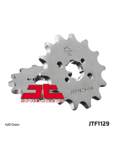 Pignon Moto JT SPROCKETS Pignon JT SPROCKETS 15 dents acier pas 420 type 1129