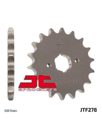 Pignon Moto JT SPROCKETS Pignon JT SPROCKETS 15 dents acier pas 530 type 278