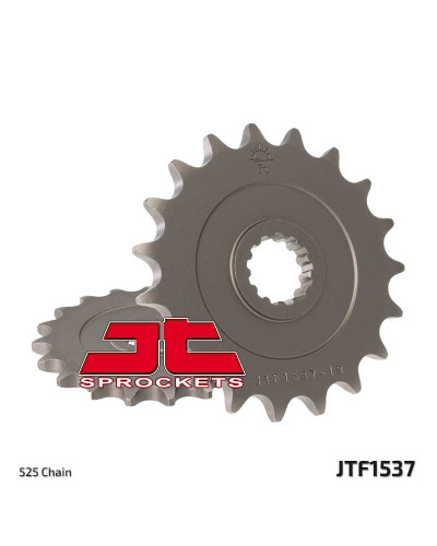 Pignon Moto JT SPROCKETS Pignon JT SPROCKETS 17 dents acier pas 525 type 1537