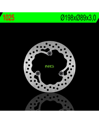 Disque Frein Moto NG BRAKE DISC Disque de frein avant gauche NG 1025 rond fixe