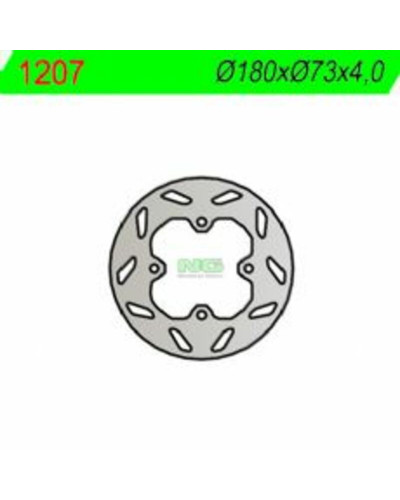 Disque Frein Moto NG BRAKE DISC Disque de frein avant NG 1207 rond fixe Polaris