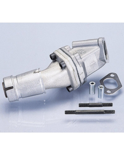 Pipe Admission Moto POLINI Polini intake manifold with 2-hole mounting for Vespa PK engines, Ø19 (215.0203)