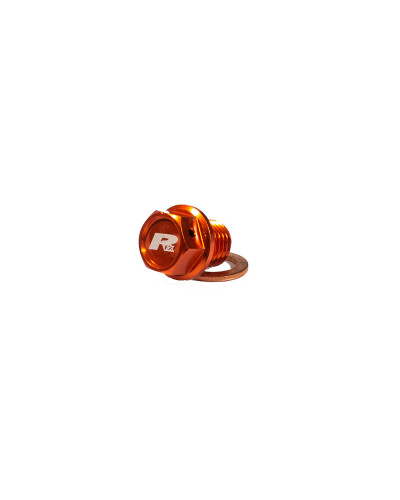 Accessoires Filtres Moto RFX Bouchon de vidange aimanté RFX (orange) [M12 x 12 mm x 1,50]