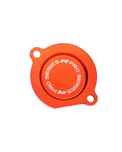 Couvercle Filtre à Air Moto RFX Couvercle de filtre à huile RFX Pro (Orange)