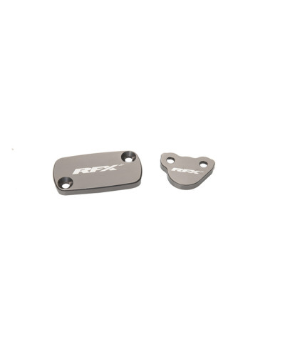 Bouchon Réservoir Moto RFX Jeu de bouchons de réservoir RFX Pro (Gris minéral) - Honda CR/CRF