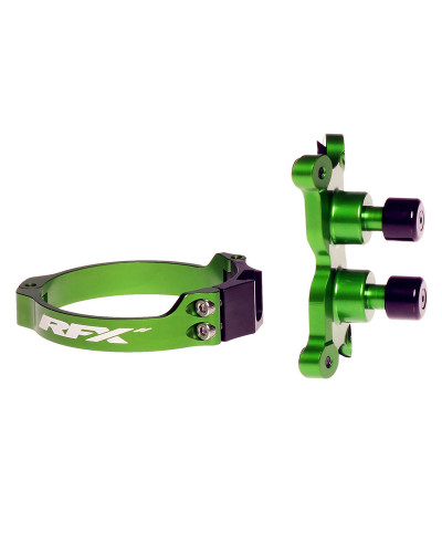 Kit de départ HoleShot RFX Kit départ double bouton RFX Pro Series 2 L Vert