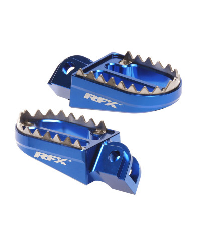 Repose Pieds Moto RFX Paire de Repose-pieds RFX Pro (Bleu)