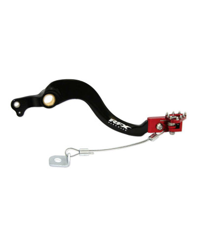 Accessoires Freinage Moto RFX Pédale de frein arrière RFX Pro FT (Noir/Rouge) - Honda CRF250