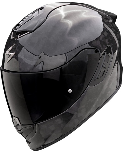 Casque Intégral Moto SCORPION EXO Exo-1400 Evo² Carbon Onyx noir