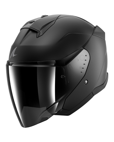 Casque Jet Moto SHARK Skwal jet Dark Shadow noir mat