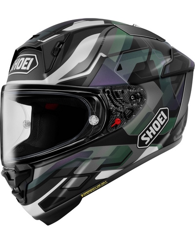 SHOEI X-SPR PRO Valion noir-vert SHOEI X-SPR PRO Valion noir-vert