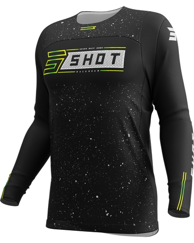 Maillot Moto Cross SHOT Contact Art noir Maillot Moto Cross SHOT Contact Art noir