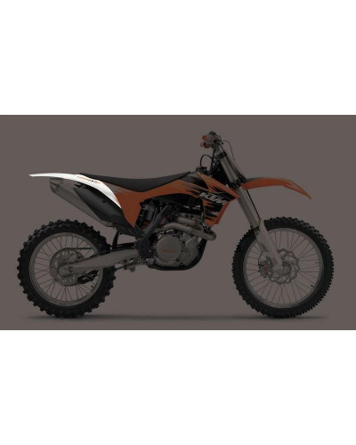 Garde Boue Moto UFO Garde-boue arrière UFO blanc KTM SX/SX-F