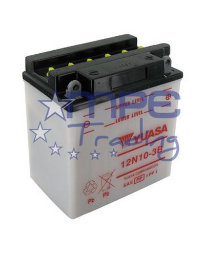 Batterie Moto YUASA Batterie 12N10-3B