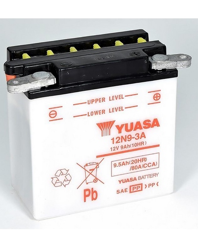 Batterie Moto YUASA Batterie 12N9-3A