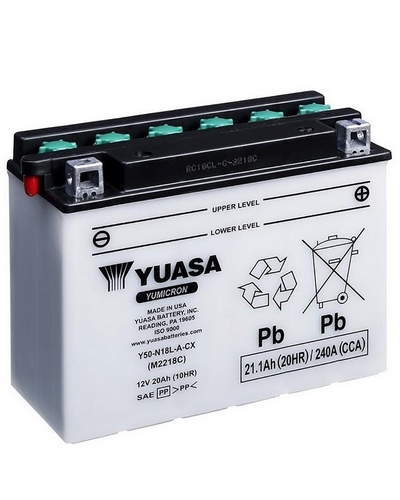 Batterie Moto YUASA Batterie Y50N18L-A-CX